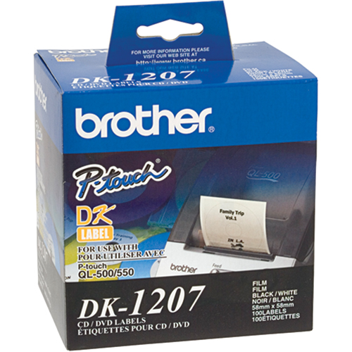 &eacute;tiquettes pour DC/DVD rondes coup&eacute;es &agrave; l'emporte pi&egrave;ce de s&eacute;rie DK Kelford
