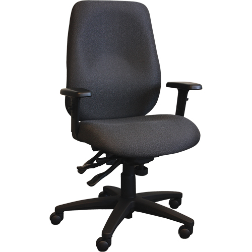 Chaises ergonomiques Cierra , Tissu, Noir, Capacit&eacute; 275 lb Kelford