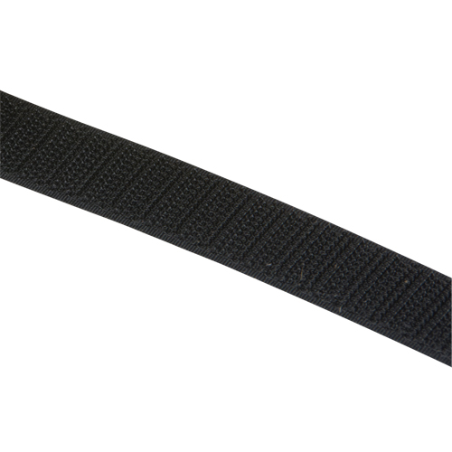 Ruban d'attaches, Crochet, 25 vg x 3/4", Cousu, Noir Kelford