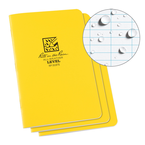 Notebook, Soft Cover, Yellow, 48 Pages, 4-5/8" W x 7" L Kelford