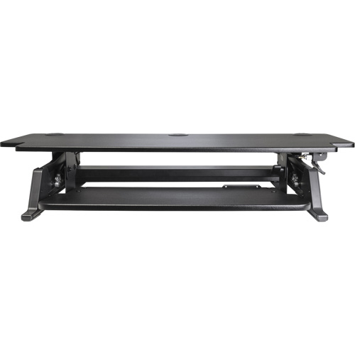 Goya Sit-Stand Workstation, Desktop Unit, 20" H x 42" W x 16" D, Black Kelford