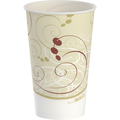 Dart&reg; Solo&reg; Waxed Disposable Cup, Paper, 16 oz., Multi-Colour Kelford