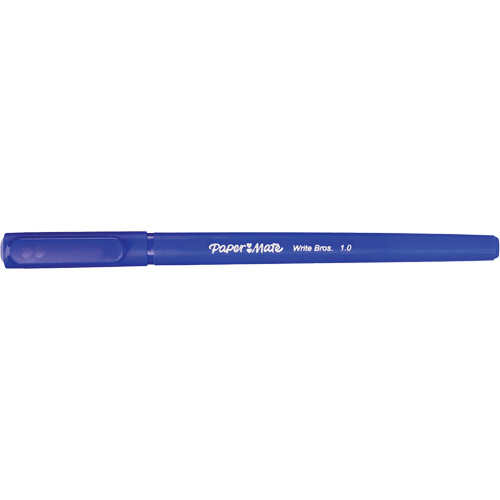 Stylo &agrave; bille Paper Mate Write Bros, Bleu, 1 mm Kelford