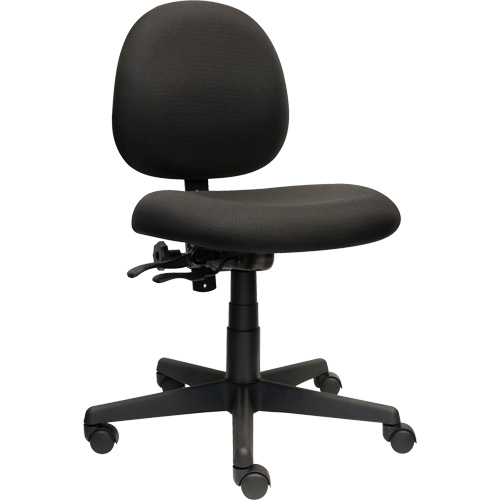 Aspen Low Back Posture Task Chair, Fabric, Black, 275 lbs. Capacity Kelford