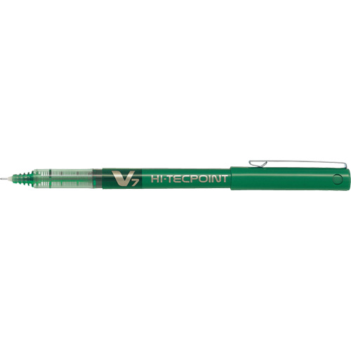 Hi-Tecpoint Pen, Green, 0.7 mm Kelford