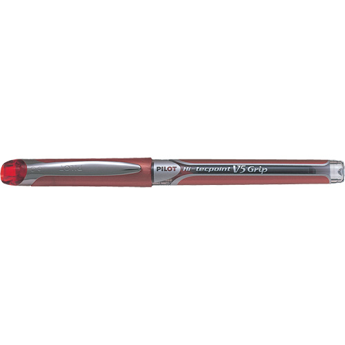 Hi-Tecpoint Grip Pen, Red, 0.5 mm Kelford
