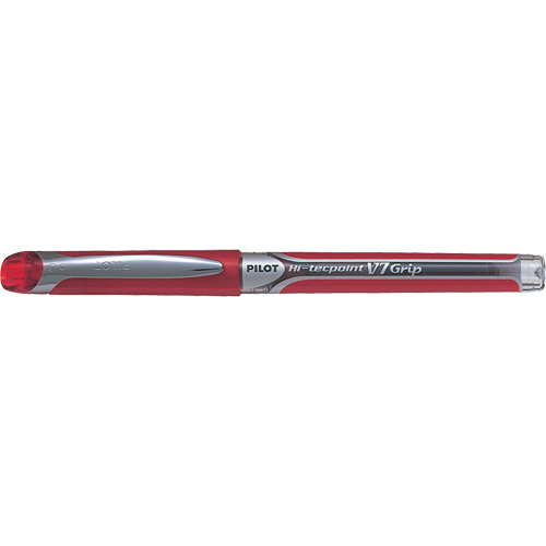 Hi-Tecpoint Grip Pen, Red, 0.7 mm Kelford