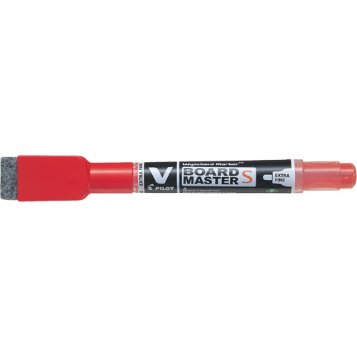 Marqueur effaçable &agrave; sec Vboard Master S avec efface, Bleu, Pointe Fin Kelford