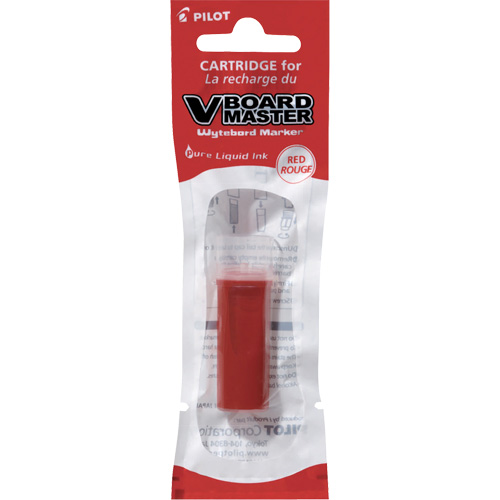 Vboard Master White Board Marker Refill, Red Kelford