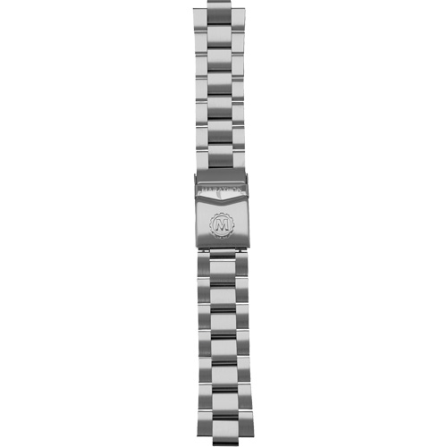 Grande montre automatique de plong&eacute;e avec feuille d'&eacute;rable gris et bracelet en acier inoxydable, Num&eacute;rique, &agrave; piles, 41 mm, Argent Kelford