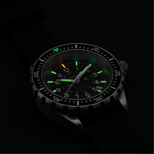 Grande montre automatique de plong&eacute;e, Num&eacute;rique, &agrave; piles, 41 mm, Noir Kelford