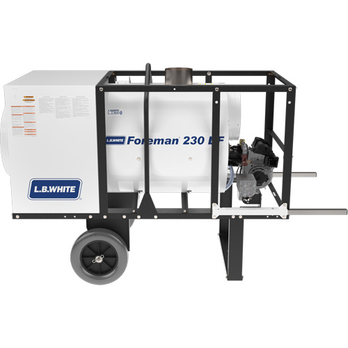Foreman&reg; 230 Indirect-fired Portable Heater, Radiant Heat, Natural Gas, 230000 BTU/H Kelford
