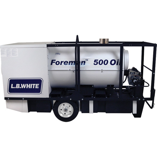 Foreman&reg; 500 Indirect-fired Portable Heater, Oil Filled, Kerosene, 500000 BTU/H Kelford