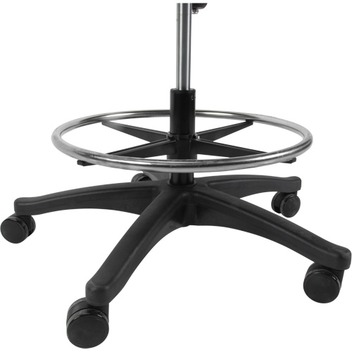 Mesh Work Stool, Mobile, Adjustable Height, 450 lbs. Capacity Kelford