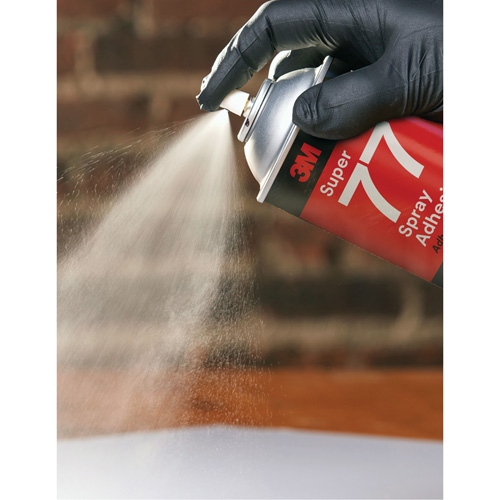 Super 77 Spray Adhesive, Clear, Aerosol Can Kelford