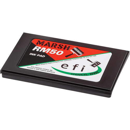 Syst&egrave;mes Rolmark pour pochoirs -Tampon &agrave; encre s&egrave;che Kelford