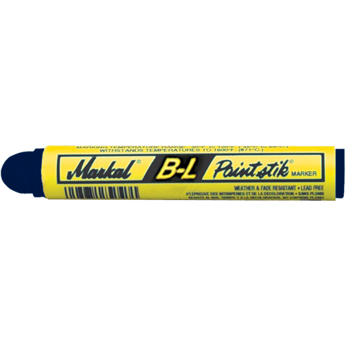 B&acirc;tons de peinture pour surfaces froides - B-L Painstik -50°F &agrave; 150°F, B&acirc;ton plein, Bleu Kelford