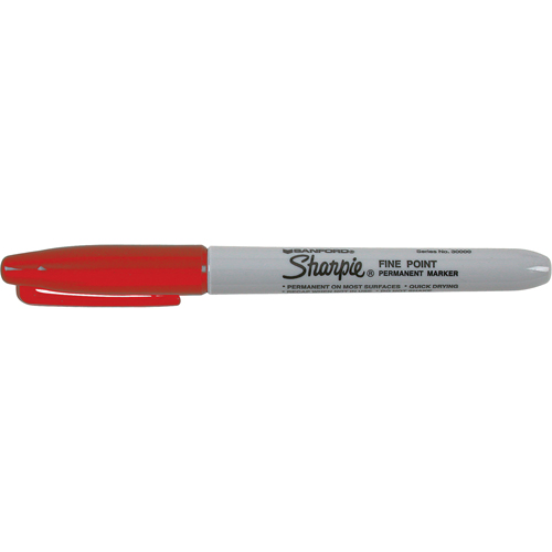 Marqueurs permanents - #15, Fin, Rouge Kelford