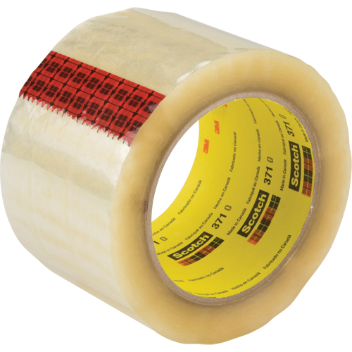 Ruban pour sceller les boîtes Scotch 371, Adh&eacute;sif Thermofusible, 1,9 mils, 36 mm (1-1/2") x 914 m (2998') Kelford