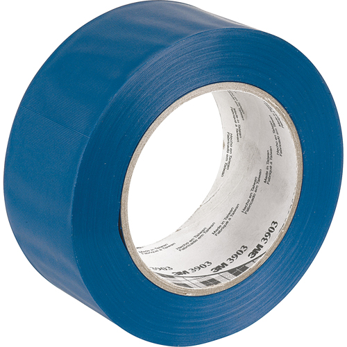 3903 Vinyl Duct Tape, 50 mm (2") W x 45.5 m (149.25') L, 6.3 mils, Blue Kelford