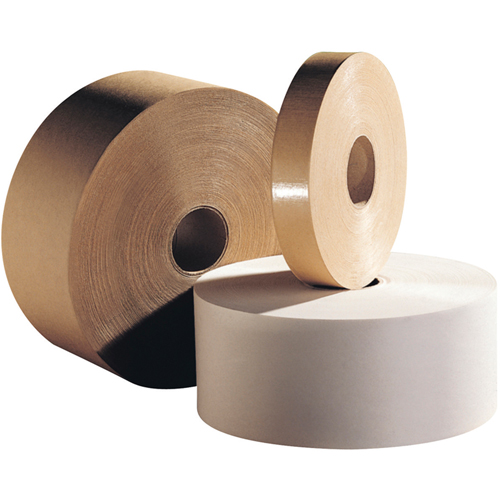 Gummed Tapes - Standard Tape, 60 mm (2-9/25") x 182.88 m (600'), Kraft Kelford