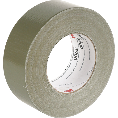 3900 Multi-Purpose Duct Tape, 8 mils, Olive, 48 mm (2") x 55 m (180') Kelford