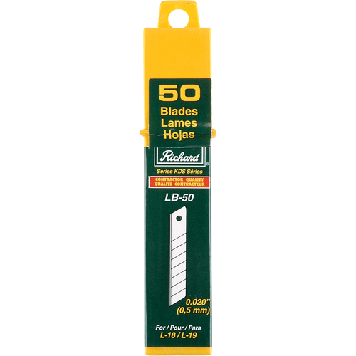 Replacement Blades, Snap-Off Style Kelford