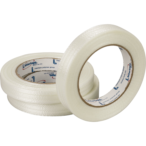 Utility Grade Filament Tape, 4 mils Thick, 24 mm (1") x 55 m (180')  Kelford
