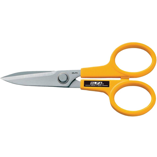 Stainless Steel Scissors , 5", Rings Handle Kelford