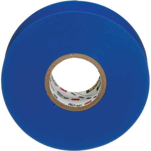 Rubans en vinyle pour codage en couleurs 35 Scotch, 19 mm (3/4") x 20,1 m (66'), Bleu, 7 mils Kelford