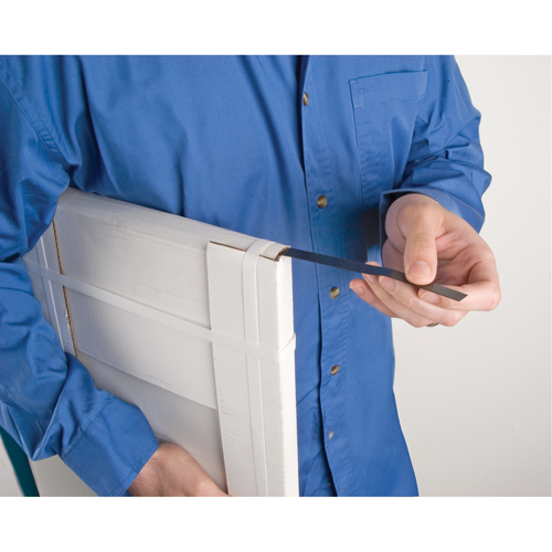 Portable Steel Strapping Coils, 1/2" Wide x 0.02" Thick Kelford