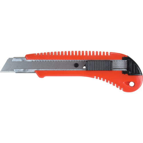 Couteau professionnel ATK300, 18 mm, Acier au carbone, Prise en Plastique Kelford