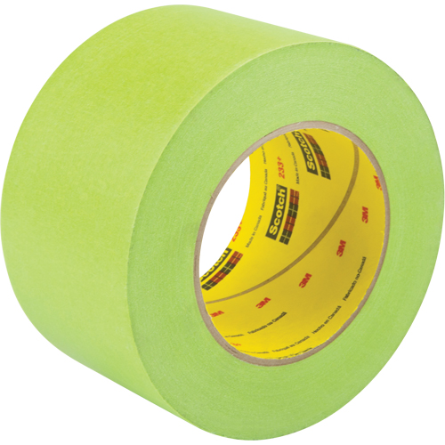 Scotch&reg; 233+ Masking Tape, 72 mm (3") x 55 m (180'), Green Kelford