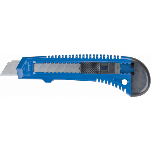 Couteau d'usage g&eacute;n&eacute;ral ATK700, 18 mm, Acier au carbone, Prise en Plastique Kelford