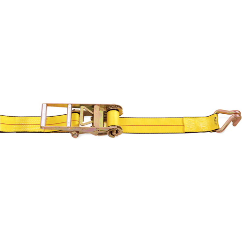 Ratchet Straps, Wire Hook, 3" W x 30' L, 5400 lbs. (2450 kg) Working Load Limit Kelford