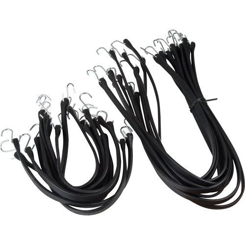 Rubber Tie Down Set, 21" Kelford