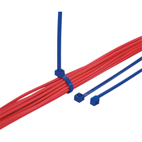 Attaches d&eacute;tectables pour c&acirc;bles, 15-2/5" lo, R&eacute;sistance &agrave; la traction 50 lb Kelford