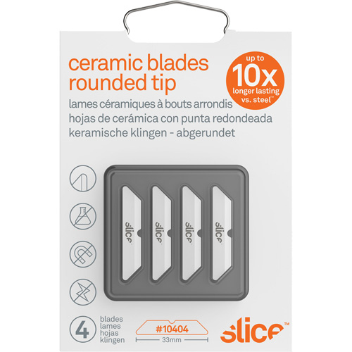 Lames &agrave; pointes arrondies de rechange pour couteaux polyvalents, Style Simple Kelford
