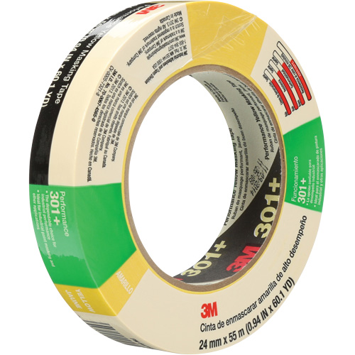 Ruban-cache performance 301+, 24 mm (1") x 54,8 m (180'), Jaune Kelford