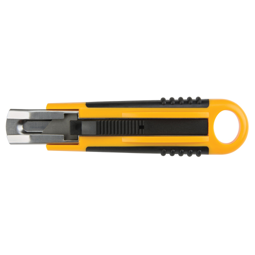 Couteau autor&eacute;tractable ATK1000, 18 mm, Acier au carbone, Prise en Plastique Kelford