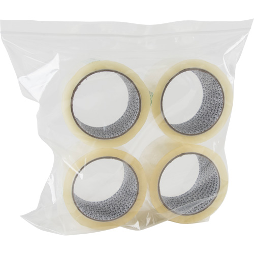 Sacs en poly, Refermable, 12" x 12", 2 mils Kelford