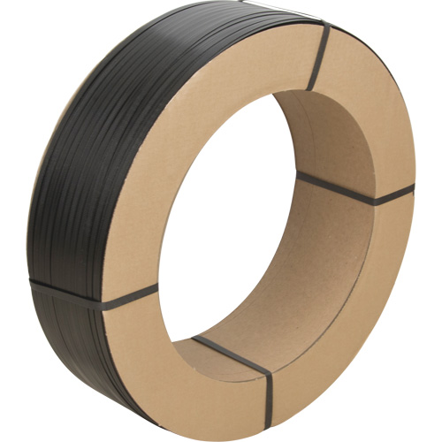 Feuillard, Polypropyl&egrave;ne, 1/2" la x 5600' lo, Noir, Calibre Manuel Kelford