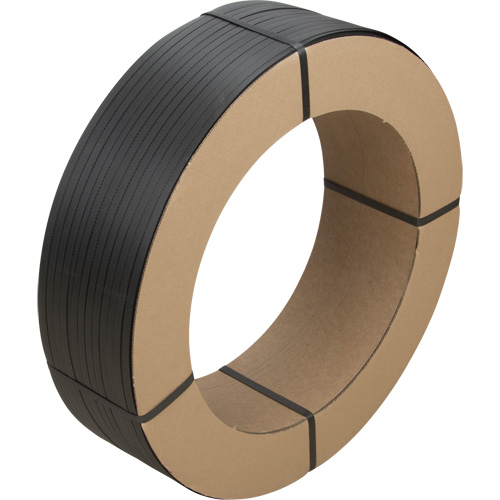 Strapping, Polypropylene, 1/2" W x 7200' L, Black, Manual Grade Kelford