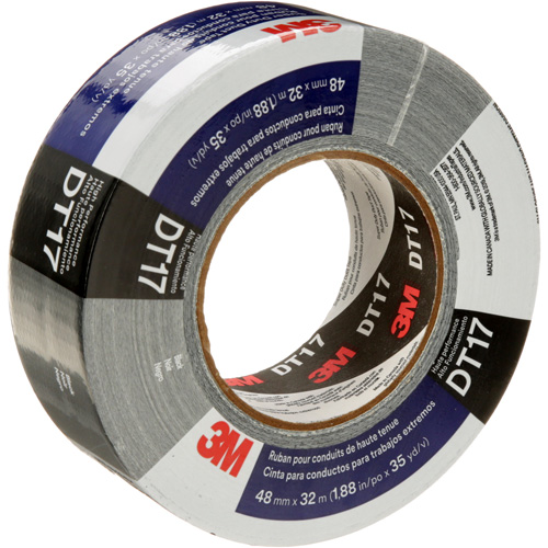 Ruban adh&eacute;sif super robuste DT17, 17 mils, Noir, 48 mm (2") x 32 m (105') Kelford