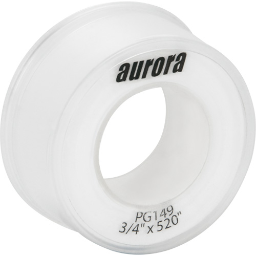Ruban d'&eacute;tanch&eacute;it&eacute; en t&eacute;flon, 520" lo x 3/4" la, Blanc Kelford