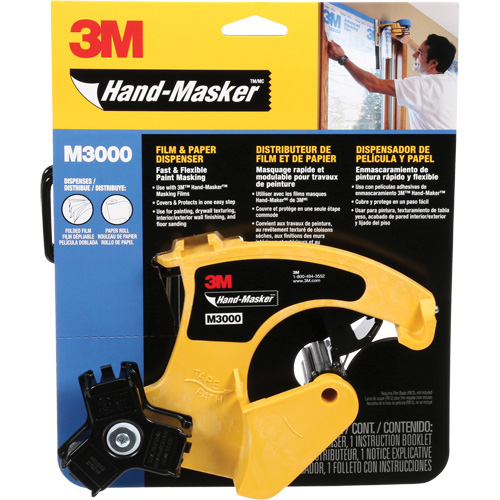 Hand Masker Dispenser, Heavy Duty, Fits Tape Width Of 51 mm (2") Kelford