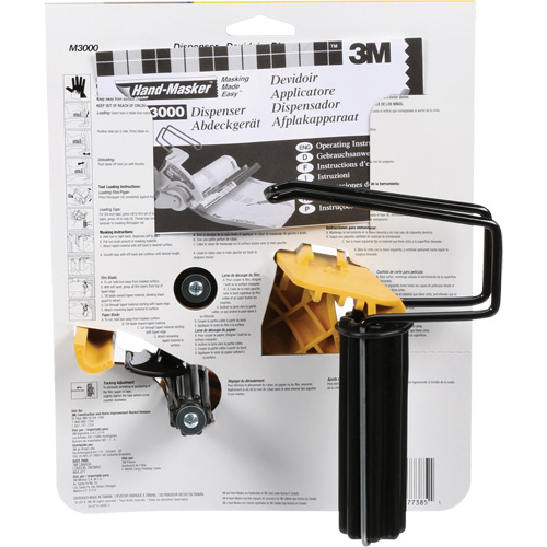 Hand Masker Dispenser, Heavy Duty, Fits Tape Width Of 51 mm (2") Kelford