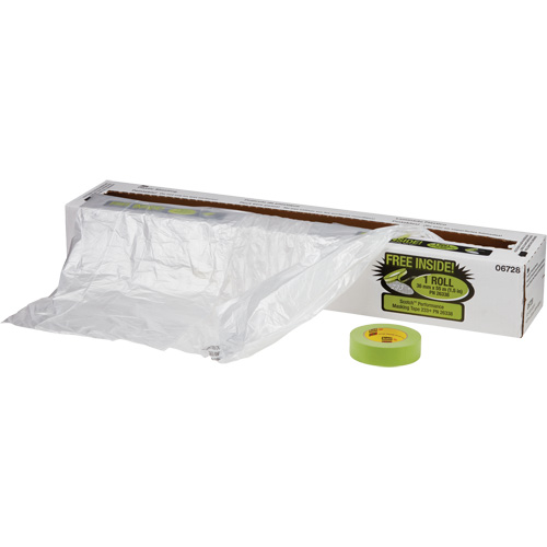 Trousse de pellicule de protection contre les surpulv&eacute;risations et ruban, 400' lo x 16' la, Plastique Kelford