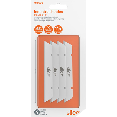 Slice Lame de rechange Finger-Friendly avec bout pointu offrant une s&eacute;curit&eacute; pour les doigts, Style Simple Kelford