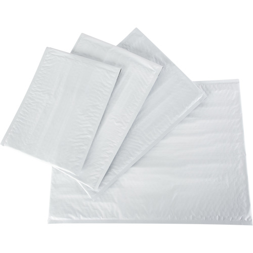Enveloppe postale coussin&eacute;e, Poly&eacute;thyl&egrave;ne, 12-1/2" la x 19" lo Kelford